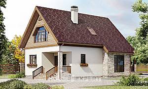 Проекты домов с мансардой
